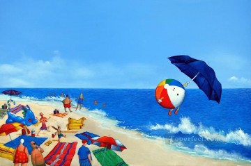 impresionado playa Niño impresionismo Pinturas al óleo